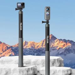 Telesin New Design 3m Carbon Fiber Selfie Stick V3
