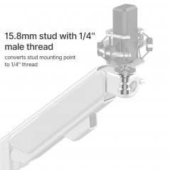 GearTree 15,8mm Stud mit 1/4- & 3/8-Zollgewinde