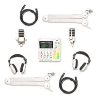 Rode Podcaster Bundle - White Collection