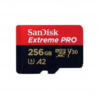 SanDisk 256GB microSDXC Extreme Pro UHS-I U3, Class 10 V30 A2 200MB/s REFURBISHED