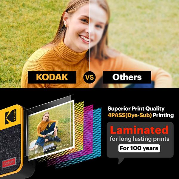 Kodak Mini Shot Combo 2 Retro &amp; Cartridge Bundle
