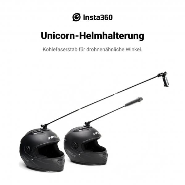 Insta360 Unicorn-Helmhalterung - Kohlefasermontage