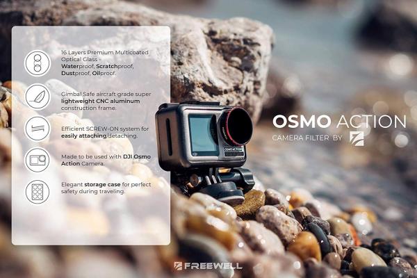 Freewell Gear OSMO Action Camera Bright Day REFURBISHED
