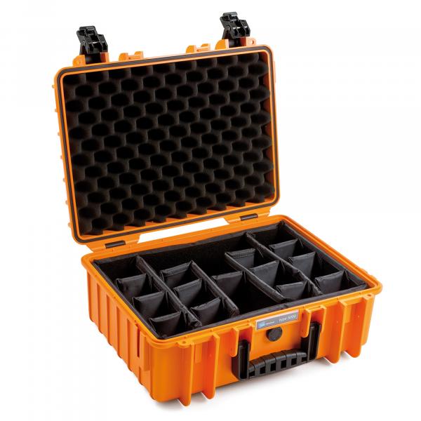 B&amp;W Outdoor Case 5000 orange