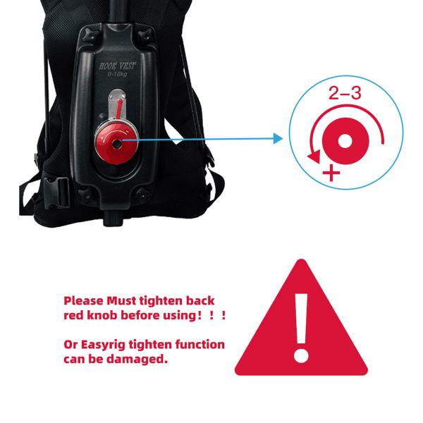 digitalfoto Easyrig Gimbal Hook Vest für 10-25kg REFURBISHED