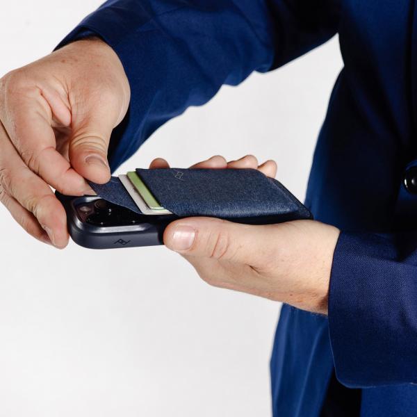 Mobile Wallet Stand Karten-Portemonnaie mit Standfunktion - Midnight REFURBISHED