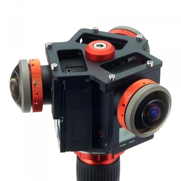 Entaniya 3 Cameras 360 VR Kit Back-Bone