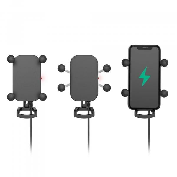 RAM Mounts Tough-Charge X-Grip Halteklammer für Smartphones mit Ladefunktion RAM-HOL-UN12WB