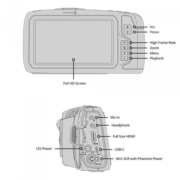 Blackmagicdesign Pocket Cinema Camera 4K