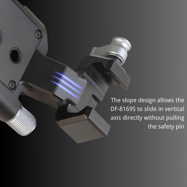 digitalfoto Vertical Shooting Clamp für DJI RS2-3 &amp; RS3 Pro