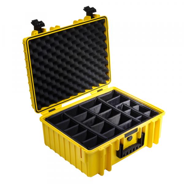 B&amp;W Outdoor Case 6000 yellow