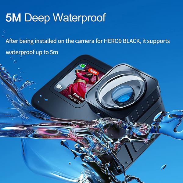 Telesin Max Lens-Mod für HERO9-11 Black