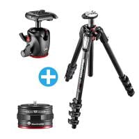Manfrotto 055 Cf kit 4 sect ball w\ QR