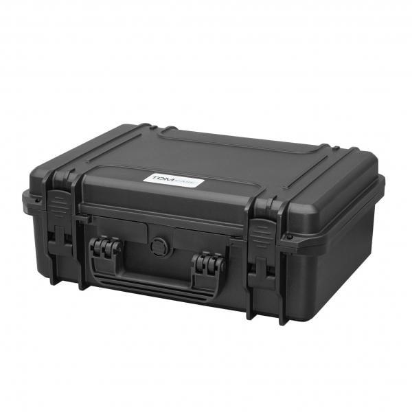 TOMcase Koffer für Blackmagic 6K Pro Pocket Cinema Kamera mit montierter Wechselplatte