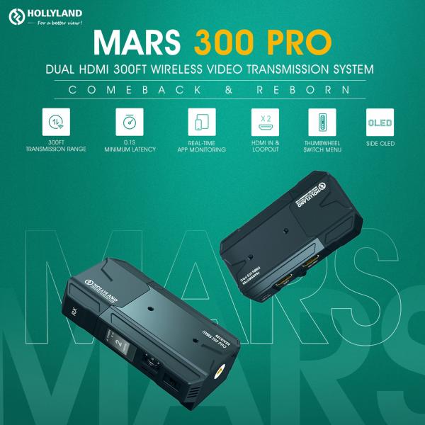 Hollyland Mars 300 PRO Standard - Image Transmitter &amp; Receiver