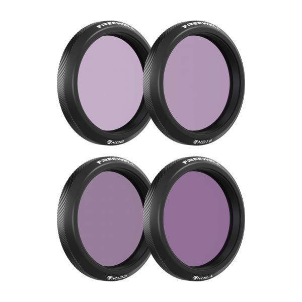 Freewell Gear DJI Osmo Action 5 Pro ND Filters Standard Day 4Pack