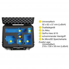 B&W HERO9-12 Black Case 2000