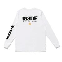 RODE Logo Langarm-Shirt weiß