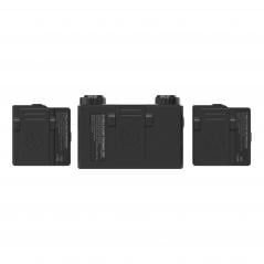 Hollyland Lark 150 (2:1) schwarz - Drahtloses Mikrofon mit 2 Transmitter