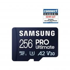 Samsung 256GB PRO Ultimate microSD-Karte + USB-Kartenleser