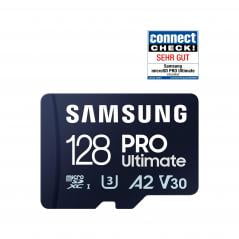 Samsung 128GB PRO Ultimate microSD-Karte + USB-Kartenleser