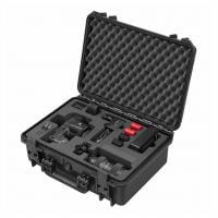 TOMcase Koffer für Blackmagic 6K Pro Pocket Cinema Kamera mit montierter Wechselplatte