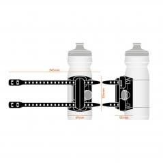 Fidlock TWIST uni base + uni connector Fidlock TWIST uni base + uni connector