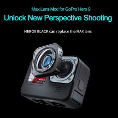 Telesin Max Lens-Mod für HERO9-12 Black Telesin Max Lens-Mod für HERO9-12 Black