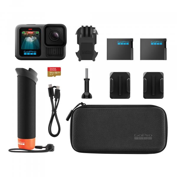 GoPro HERO13 Black Accessory Hard Bundle REFURBISHED