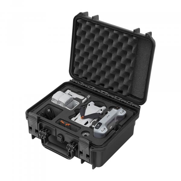TOMcase Travel Edition Case für DJI Mini 3 &amp; Mini 3 Pro schwarz/schwarz