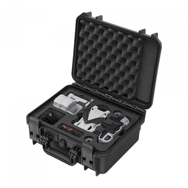 TOMcase Travel Edition Case für DJI Mini 3 &amp; Mini 3 Pro schwarz/schwarz