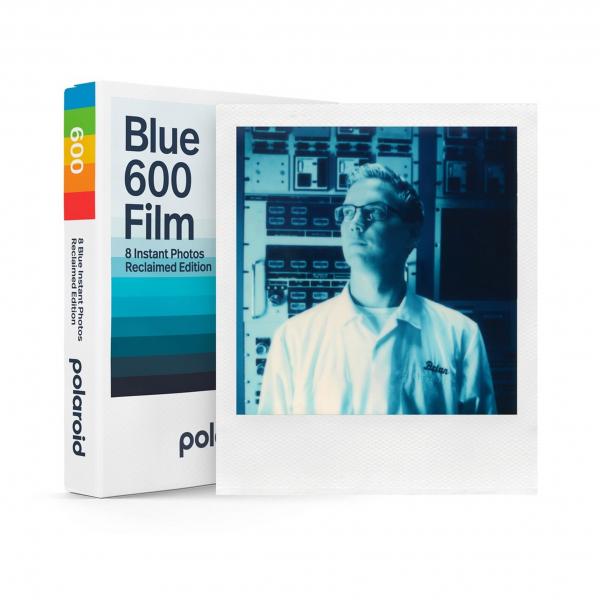 Polaroid 600 Blue Film 8x Reclaimed Edition