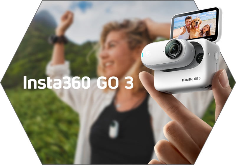 Caméras embarquées Insta360 X3 
