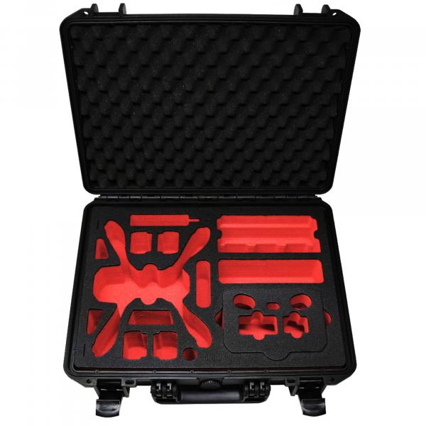 TOMcase RTF-Case XT465 schwarz Inlay schwarz/rot für Mavic Air 2 &amp; Air 2S