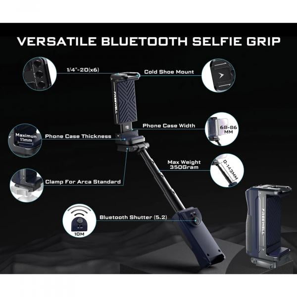 Freewell Gear Versatile Bluetooth Smartphone Selfie Grip