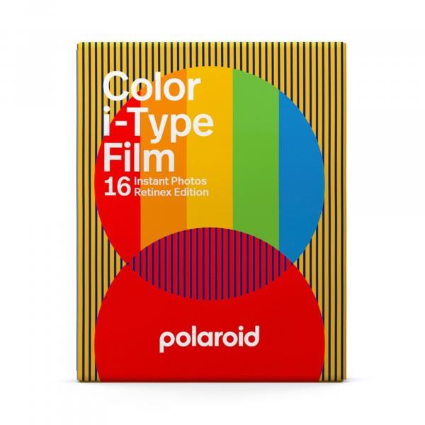 Polaroid 2x8 i-Type Color Film RoundFrame Retinex