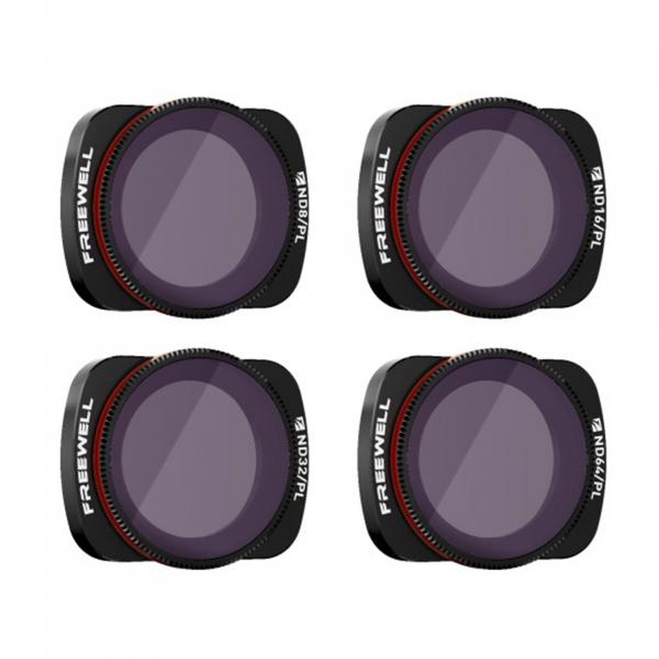 Freewell Gear Bright Day Filter 4Pack für OSMO Pocket &amp; Pocket 2