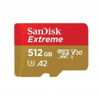 SanDisk 512GB microSDXC Extreme C10 U3 V30 A2 190MB/s