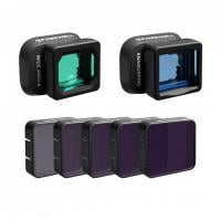 Freewell Gear Wide Angle & Anamorphic Lens Kit mit ND-Filterset für DJI Mini 4 Pro
