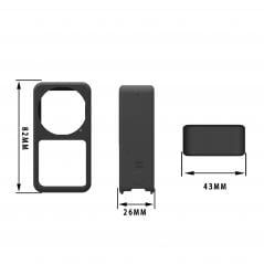 Telesin Silicon Sleeve black für Action 2