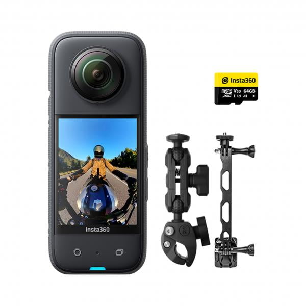 Insta360 X3 - Motorcycle Kit - REFURBISHED