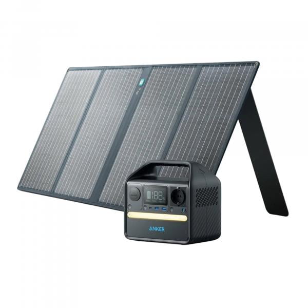 Anker 521 PowerHouse + 100W Solar Bundle